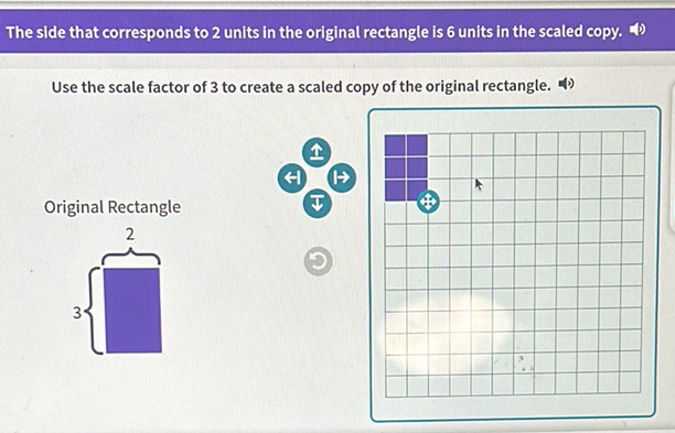 the Side That Corresponds to 2 Units in the Original Rectangle Is 6 ...